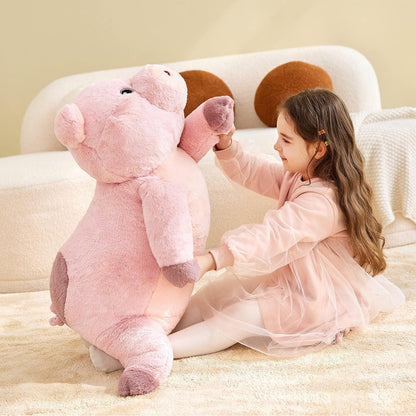 Riesiges Schwein Stofftier 78cm - Kuscheliges Plüschtier Geschenk