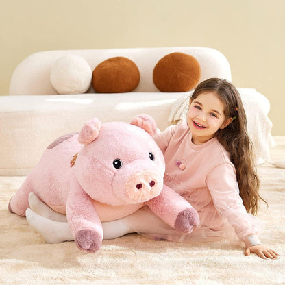 Riesiges Schwein Stofftier 78cm - Kuscheliges Plüschtier Geschenk