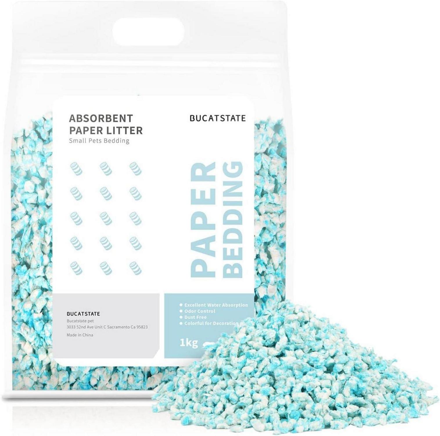 Papierstreu Hamster 1KG Weich Bettwaren Streu 99,9% Staubfrei