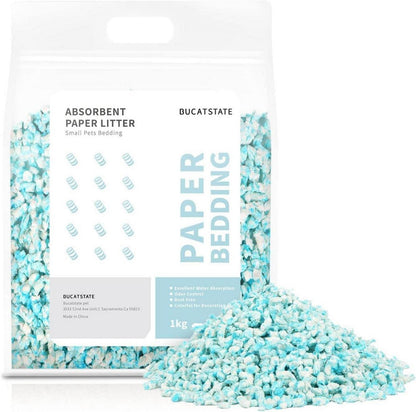 Papierstreu Hamster 1KG Weich Bettwaren Streu 99,9% Staubfrei