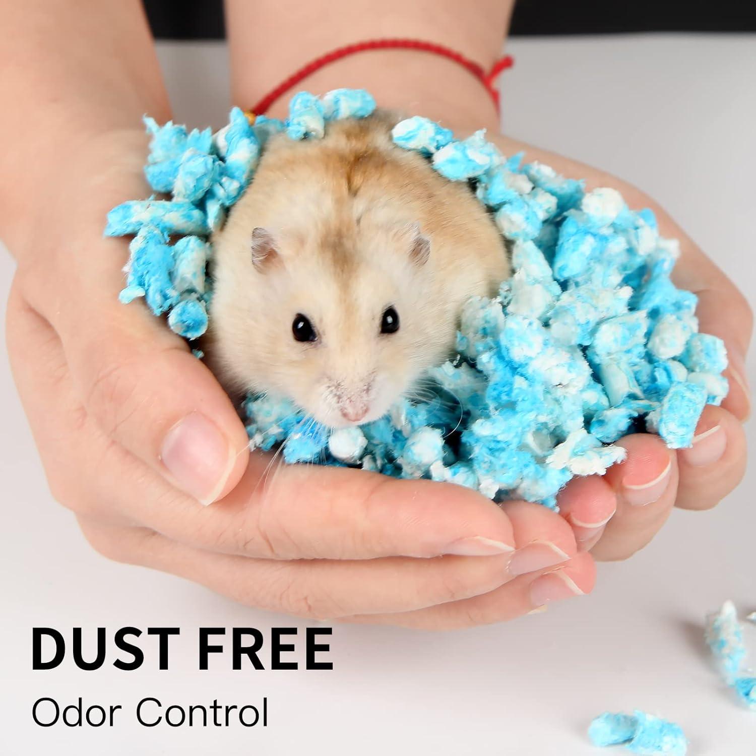 Papierstreu 1KG für Hamster und Meerschweinchen - Weich und staubfrei