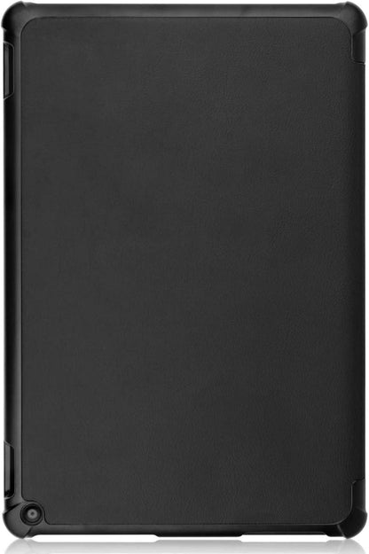 Hülle für Fire HD 10 2021 & 10 Plus 2021 Leder Schutzhülle Schwarz