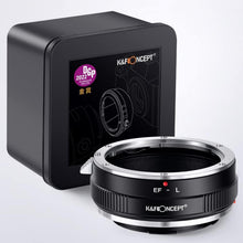 Objektivadapter Canon EF/EF-S auf L-Mount-Kamera, manueller
