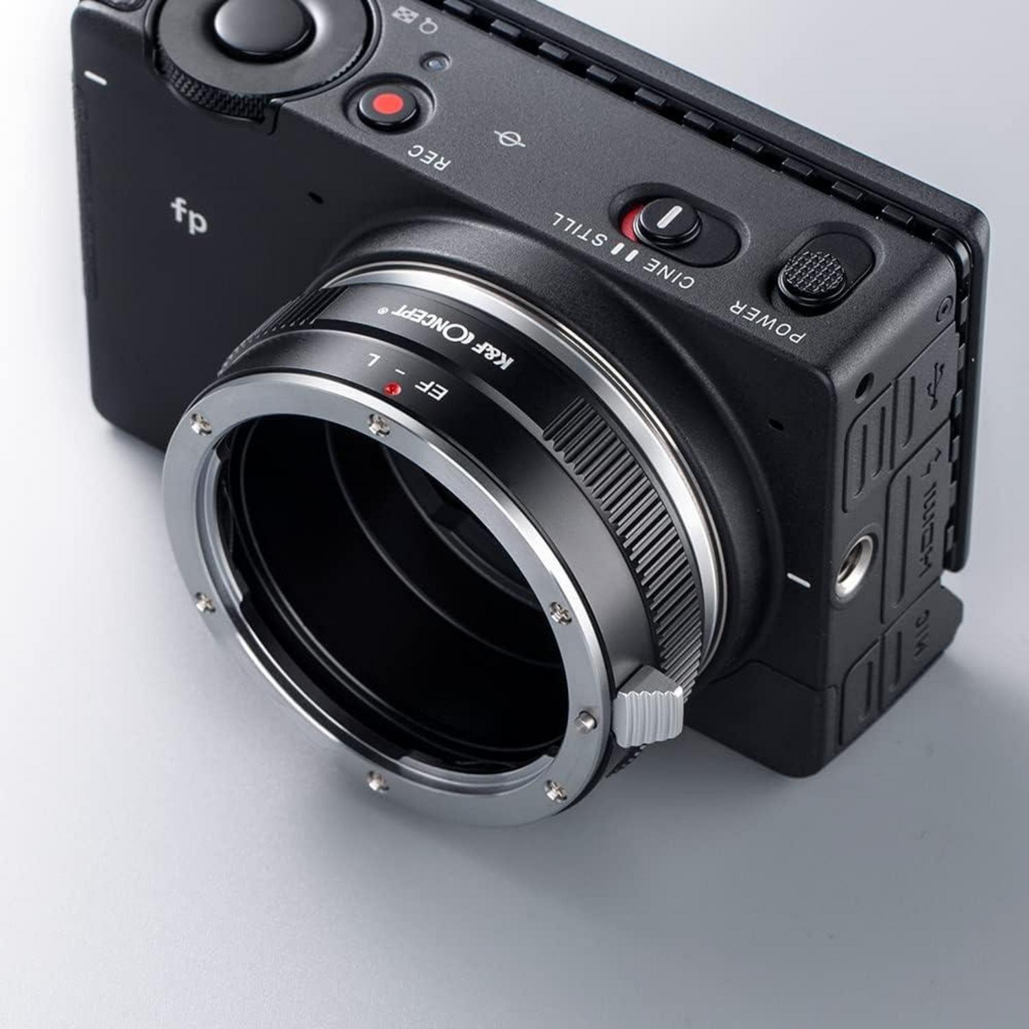 Objektivadapter EOS-L Manueller Fokus Canon EF/EF-S auf L-Mount-Kamera