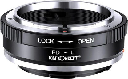 Objektivadapter Canon FD FL 35mm auf L Mount Kamera