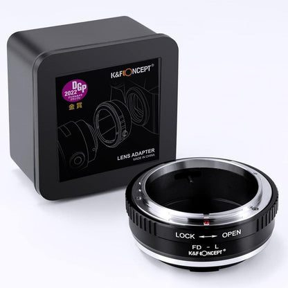K&F Concept FD-L Objektivadapter für Canon FD & FL auf L