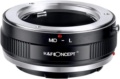 Objektivadapter Minolta MD auf L-Mount für manuellen Fokus