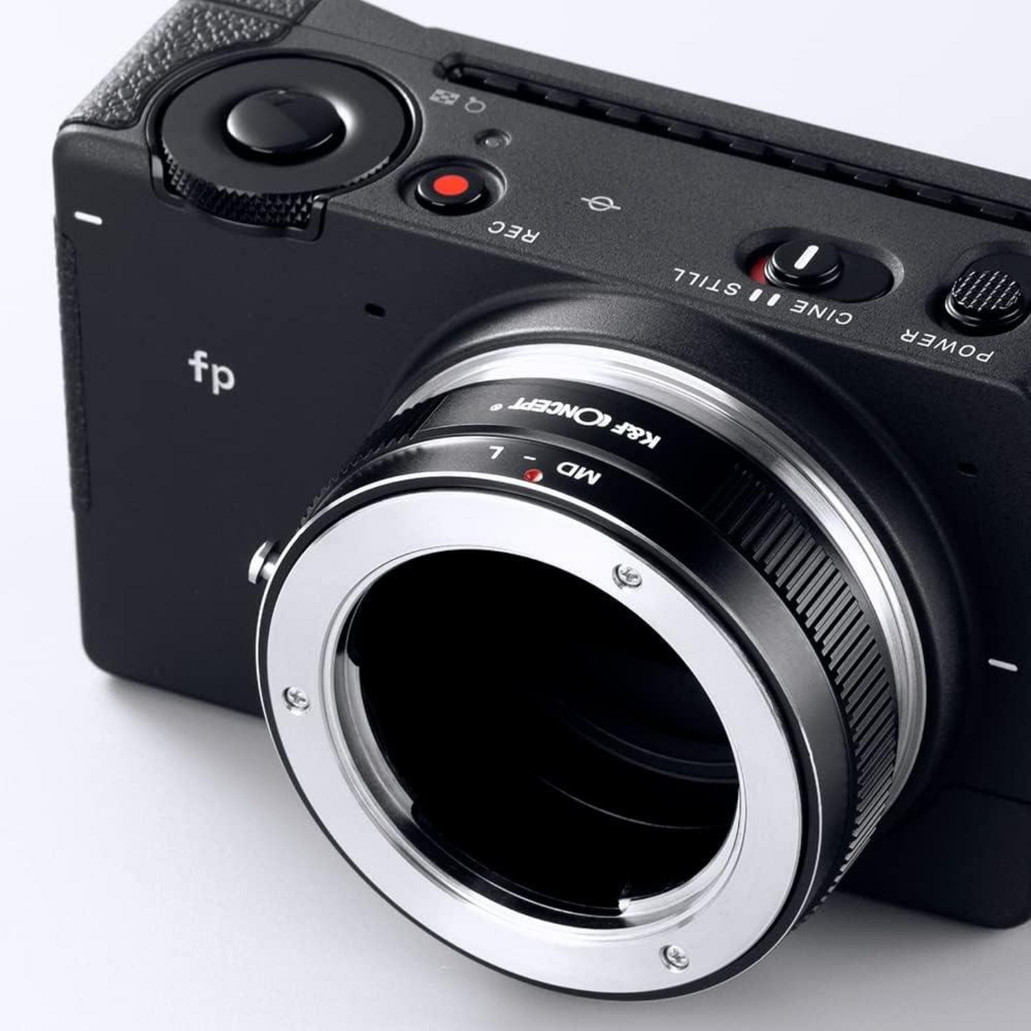 MD-L Objektivadapter für Minolta Rokkor Objektive auf L-Mount Kameras