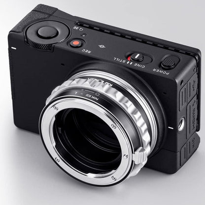 Objektivadapter Nikon F auf L-Mount Kamera - Manueller Fokus