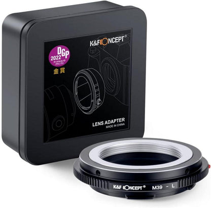 KF Concept M39-L Objektivadapter für L-Mount-Kameras