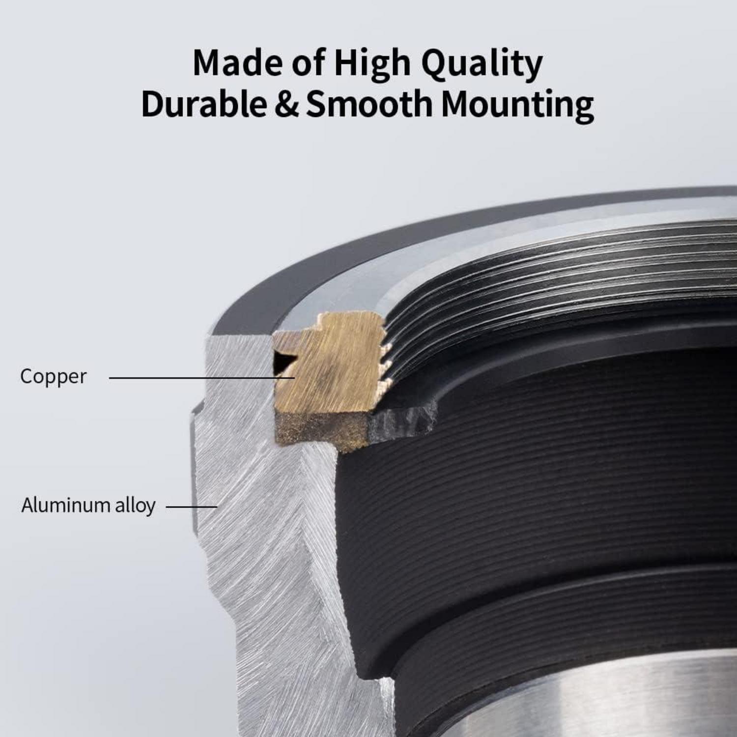 K&F Concept M39-L Objektivadapter für L-Mount-Kameras