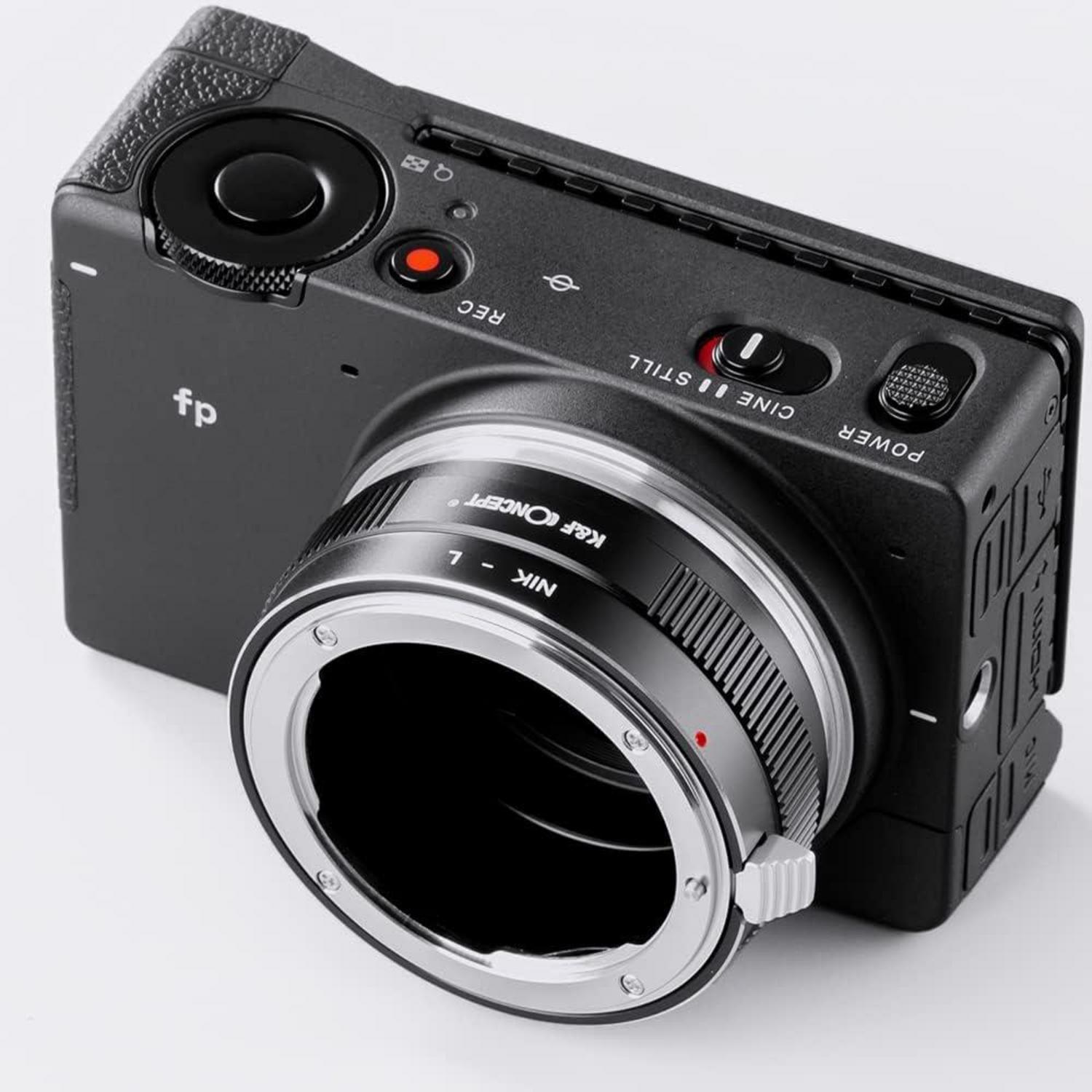 K&F Concept Objektivadapter Nikon F auf L-Mount für manuellen Fokus