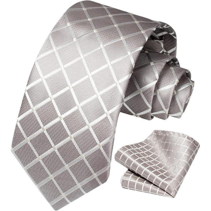 Krawattenset Rot mit Einstecktuch