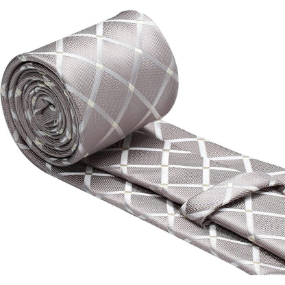 Krawattenset Rot mit Einstecktuch