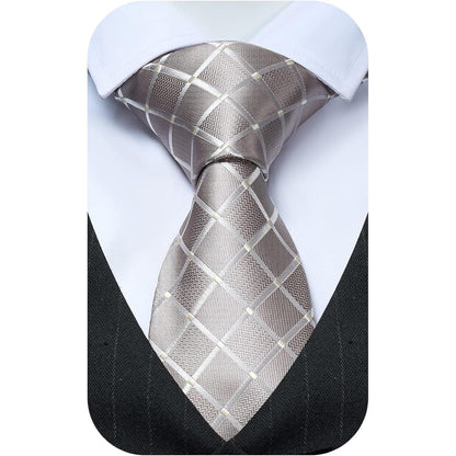 Krawattenset Rot mit Einstecktuch