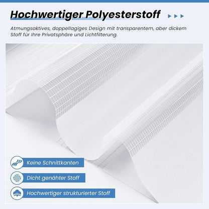 Klemmrollos für Fenster ohne Bohren Plissee Klemmfix 45x170
