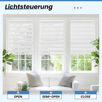 Klemmrollos für Fenster ohne Bohren Plissee Klemmfix 45x170