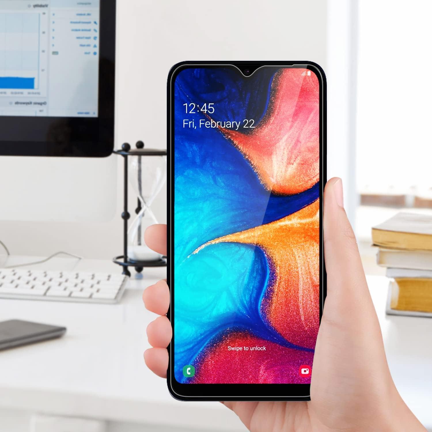 Panzerglas Displayschutzfolie Samsung Galaxy A20e A10e 2er Set