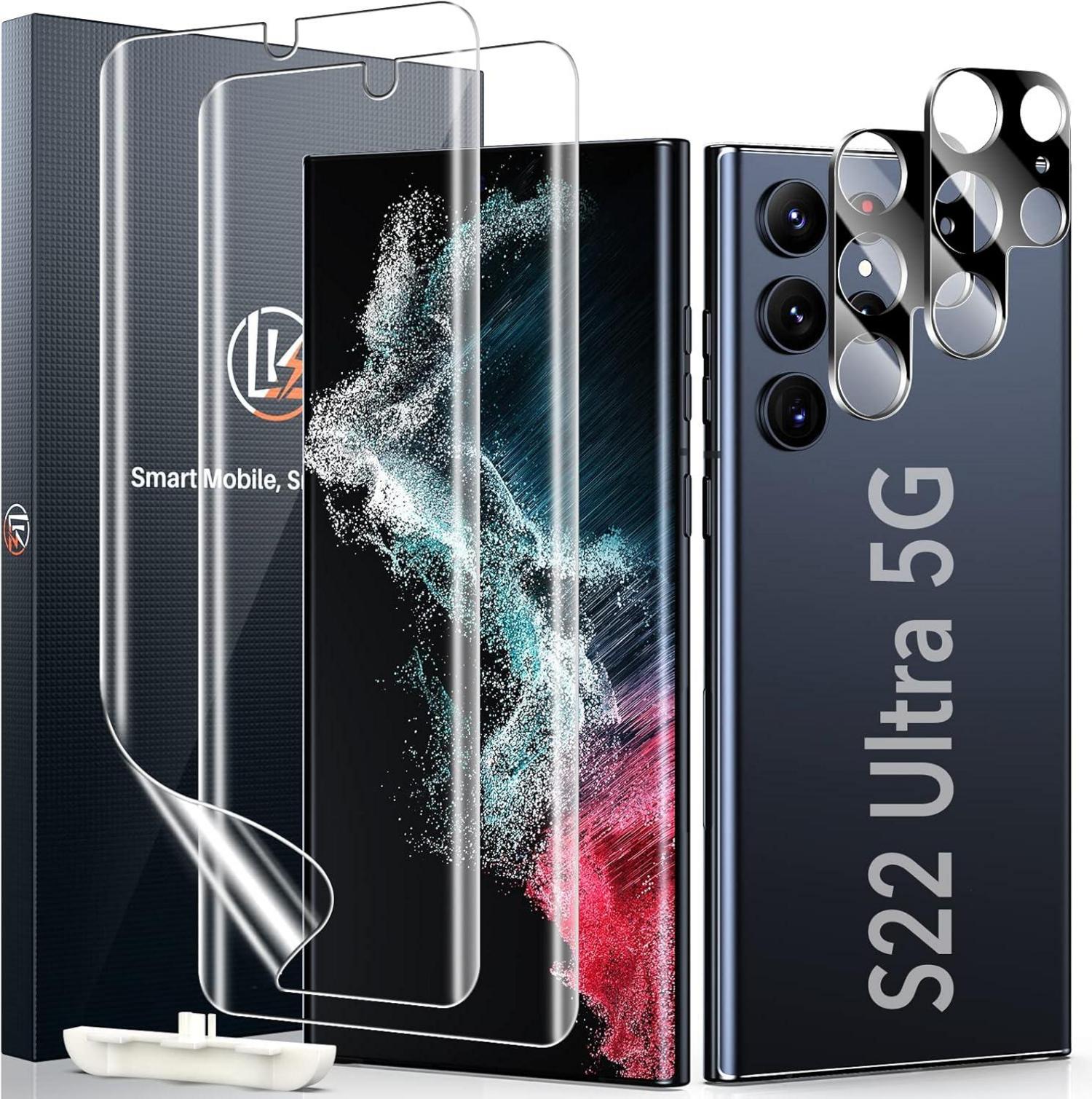 Schutzfolie für Samsung Galaxy S22 Ultra 5G, TPU-Folie 3D