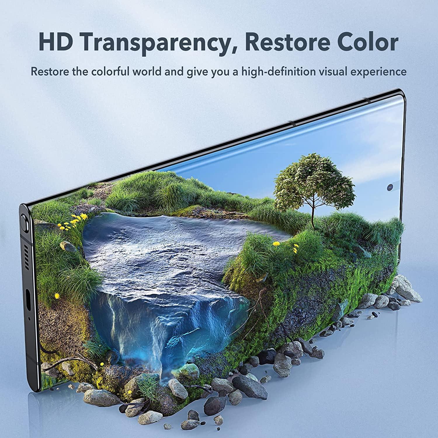 Schutzfolie Samsung Galaxy S22 Ultra 5G 2x Display Kamera Schutzfolie TPU-Folie