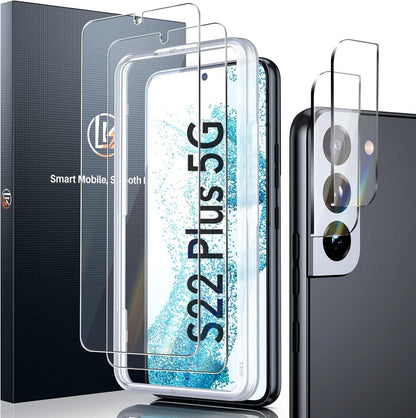 Panzer Schutz Glas Samsung Galaxy S22 Plus 5G Fingerabdruck-ID