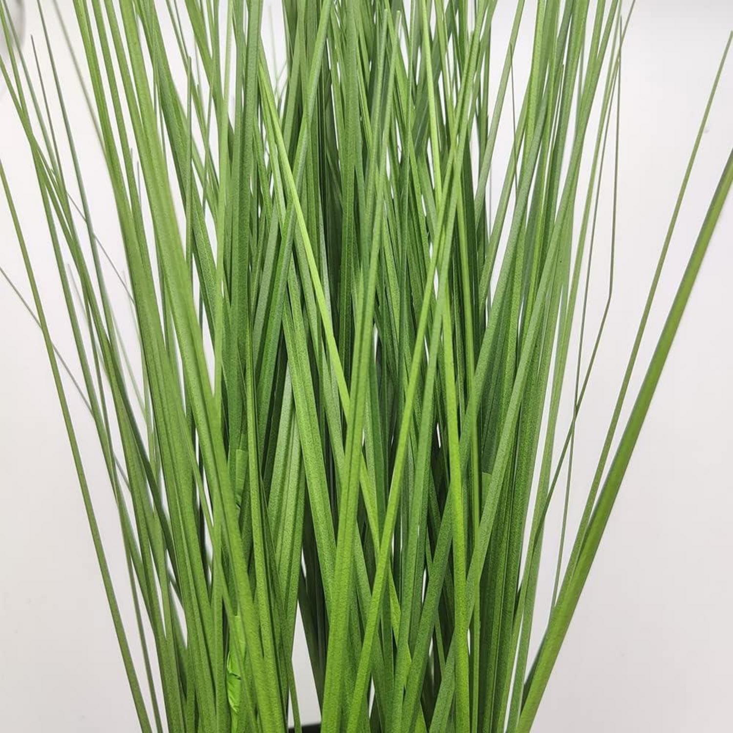 Künstliches dekoratives Gras in Grün Topf 60cm - Pflanze für Heim