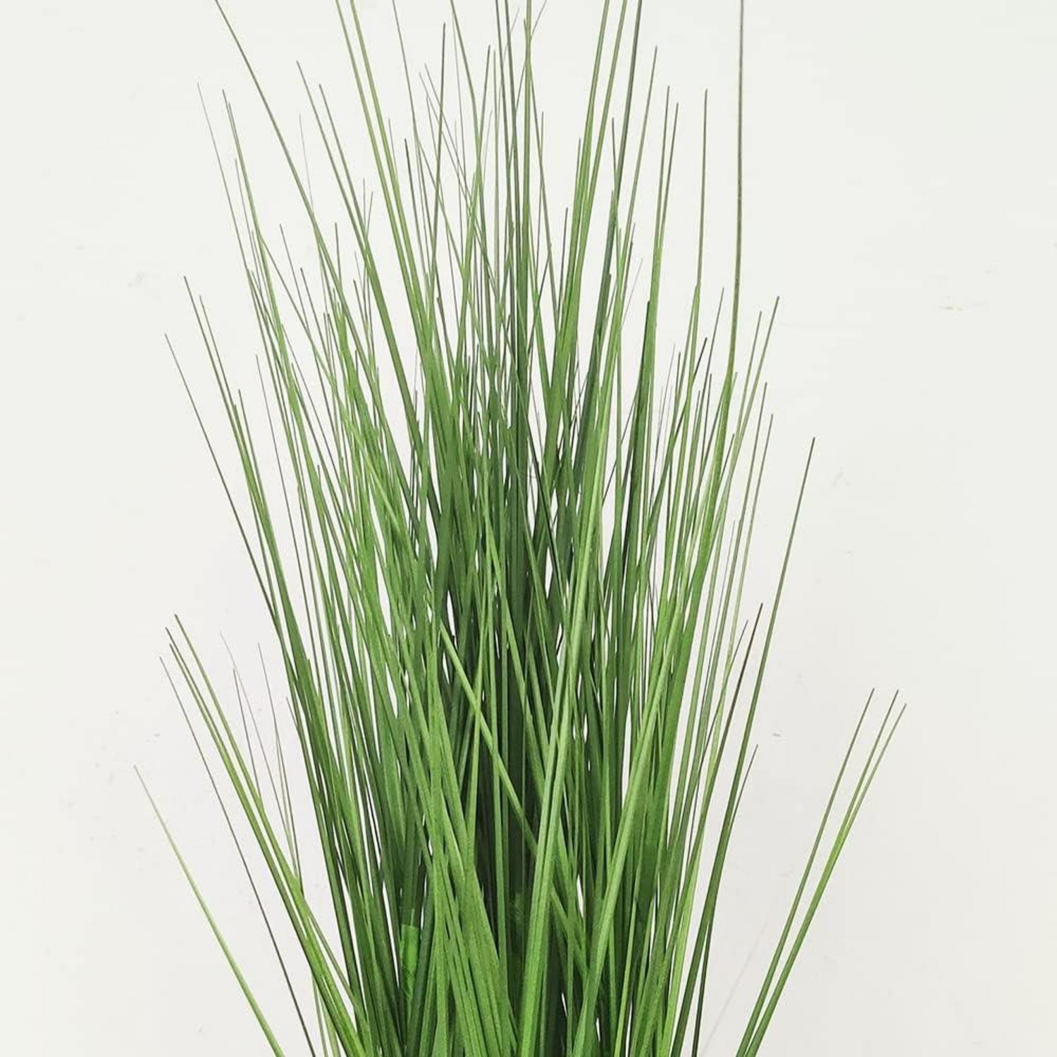 Künstliches dekoratives Gras 60cm Grün Topf gefälschte Sträucher Pflanze