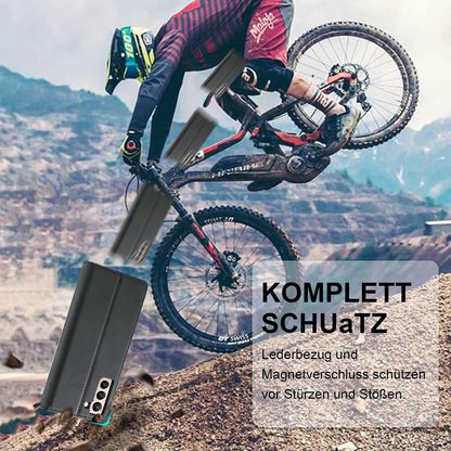 Samsung Galaxy S21 Hülle Leder Flip Wallet Schutzhülle mit Ständer
