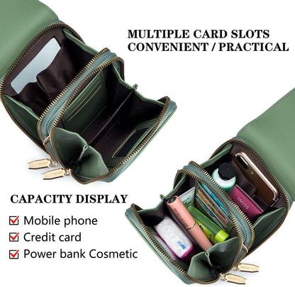 Kleine Damen Umhängetasche mit RFID-Fächern & Crossbody-Träger
