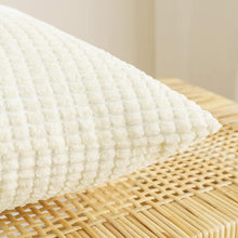 EMEMA Kordsamt Kissenbezug Granulat 2er Set 40x40cm Beige
