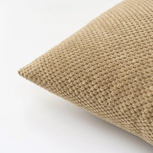 Kordsamt Kissenbezug 2er Set 40x40cm Braun - Dekorative