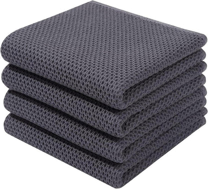 Geschirrtücher Set 100% Baumwolle Weich Saugfähig 4er 32 x 72 cm