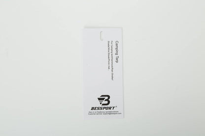 Bessport Tarp Zeltplane Wasserdicht 3x4.6m Stützstange Erdnägeln Nylonschnur UV-Schutzplane