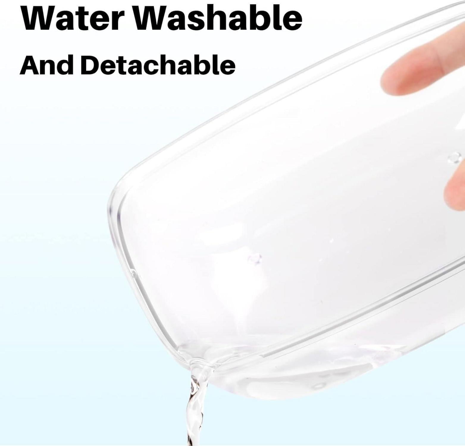 Hamster Sandbad Sandkasten Toilette mit Schaufel Transparent