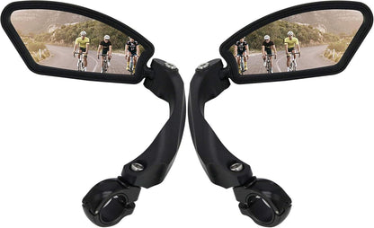 Fahrradspiegel Rückspiegel HD Edelstahl Spiegel Generation 2.0 2er Set
