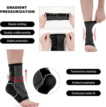 Sport Knöchelbandagen Knöchelbandage Socken Plantarfasziitis