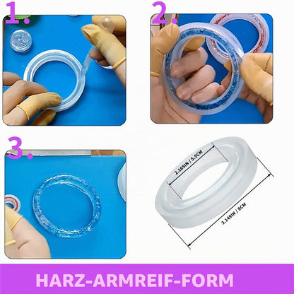 Resin Gießharz Form Set - 165pcs Schmuck Selber Machen