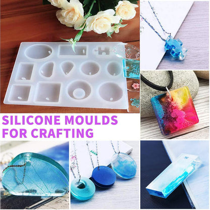 Resin Gießharz Form Set - 165pcs Schmuck Selber Machen