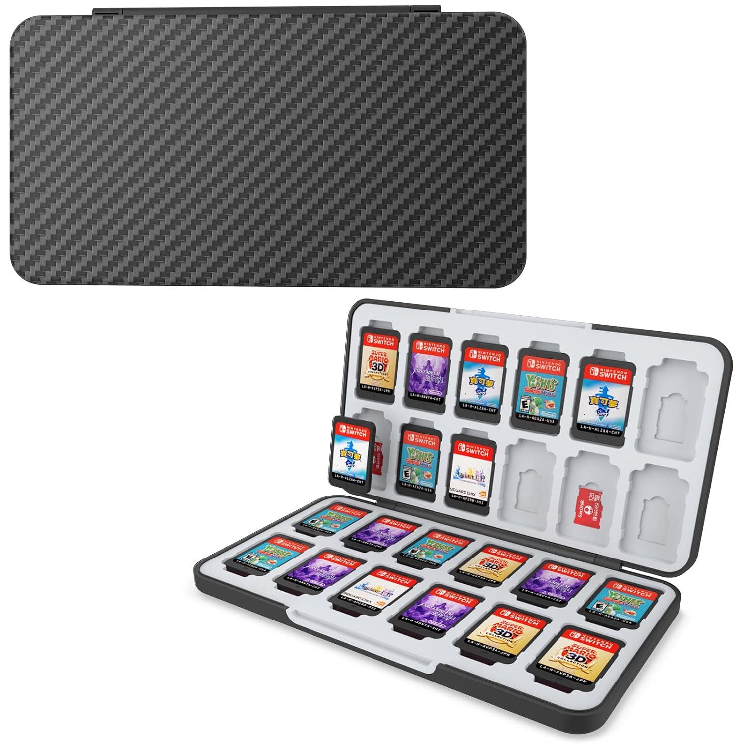 Switch Game Card Aufbewahrungsbox | Tragbare Schutzhülle OLED Memory