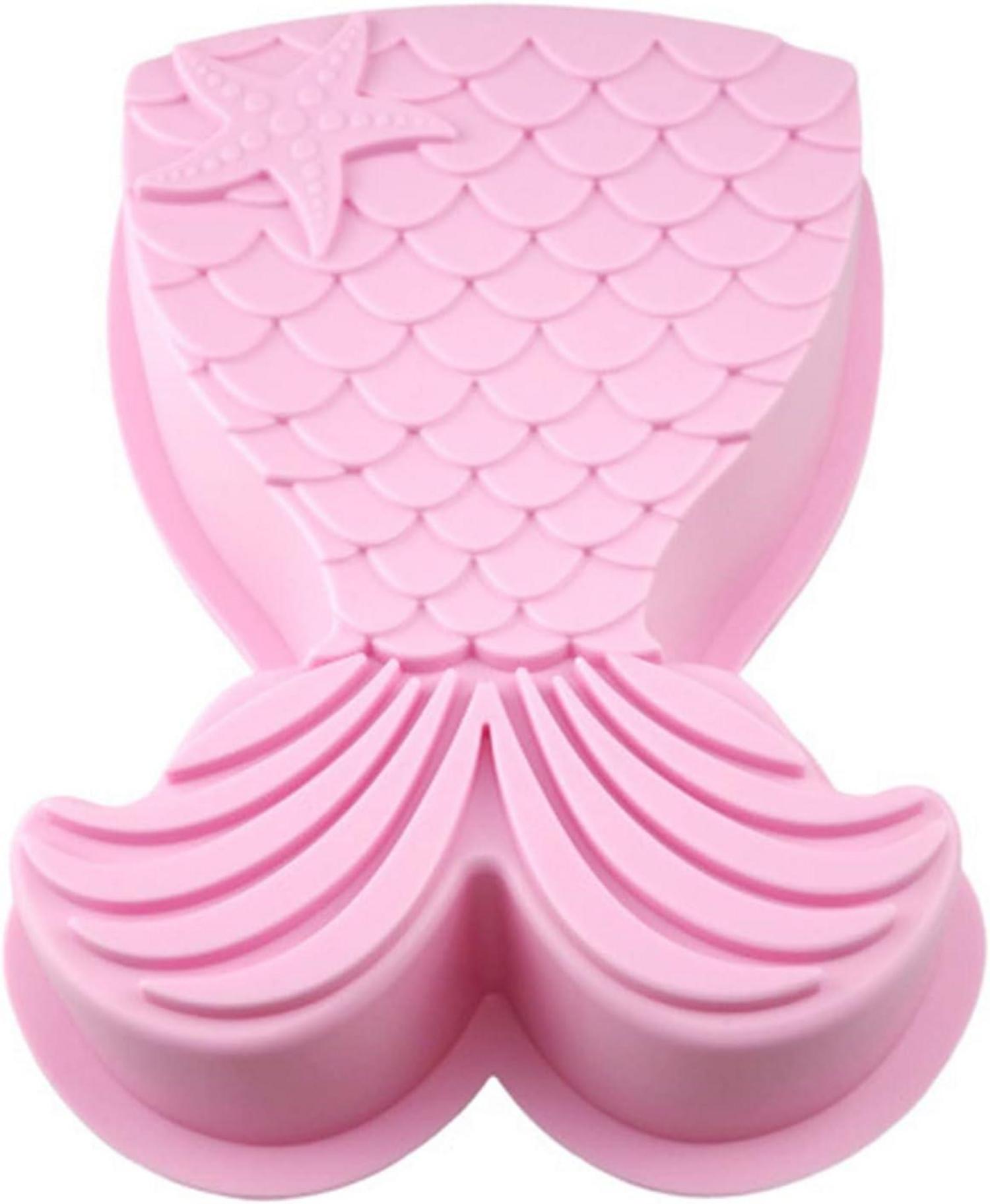 Silikon Backform Meerjungfrau Kuchenform Neuheit für Kuchen Pudding