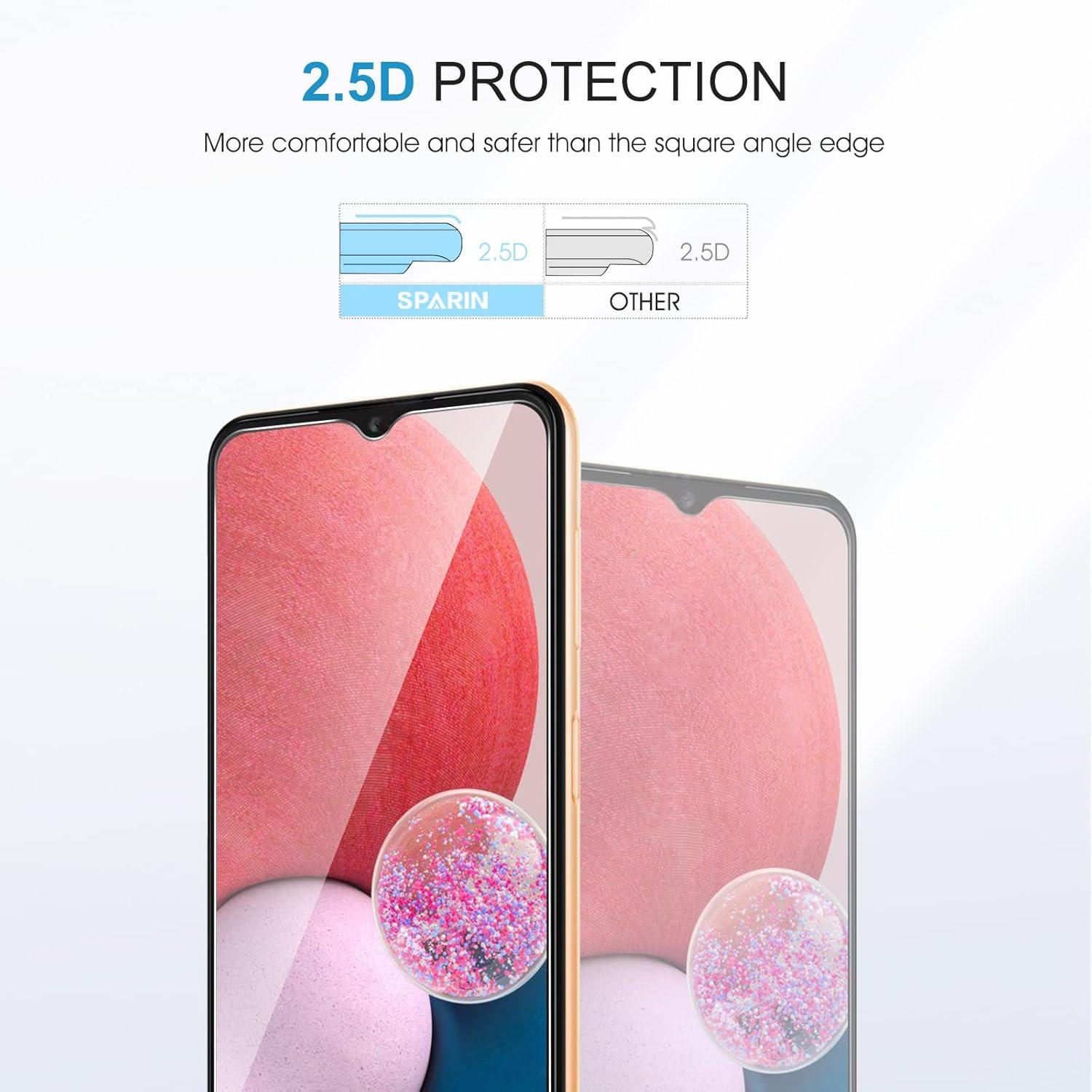 SPARIN Schutzfolie für Samsung Galaxy A13 4G und 5G, 2+2 Stk. Kameraschutz Displayfolie