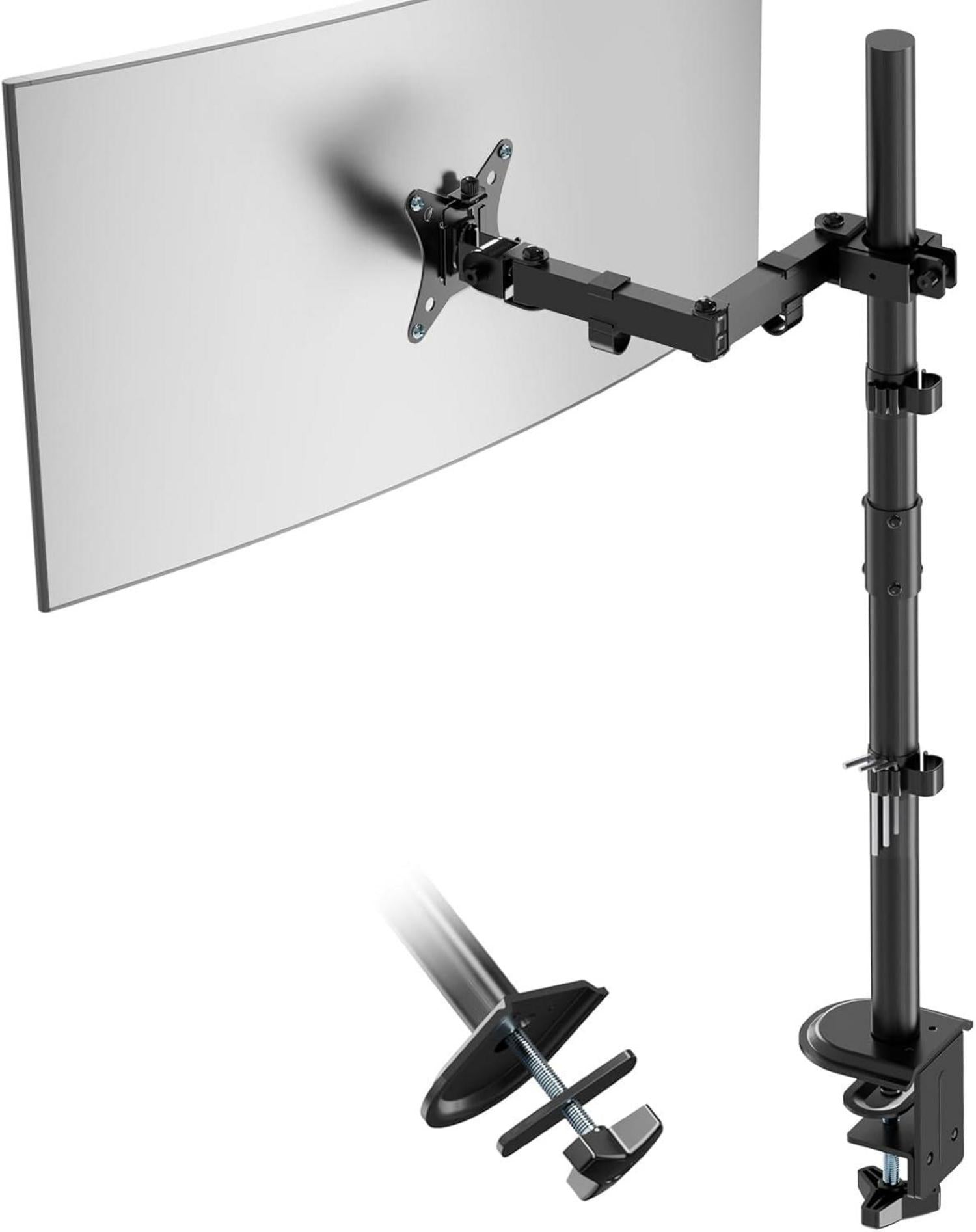Monitor Halterung 80cm Höhe 1 Monitor 13-35 Zoll Bildschirm Voll