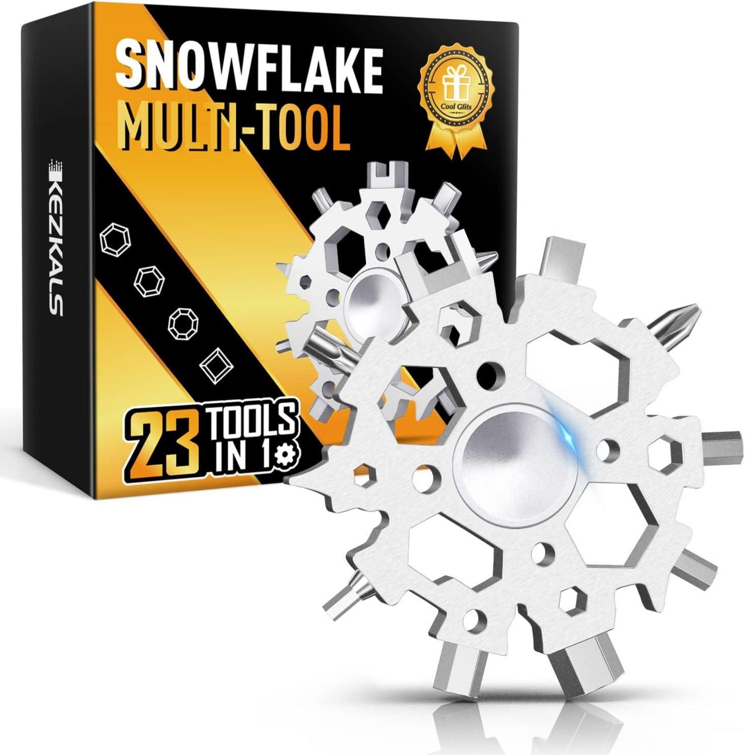 Multitool 23-in-1 Schneeflocken Geschenk Männer Vatertag