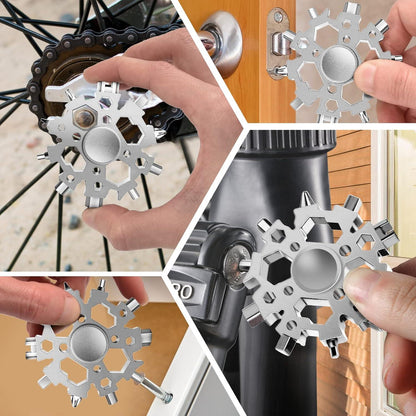 Multitool 22-in-1 Schneeflocken Vatertagsgeschenk für Männer