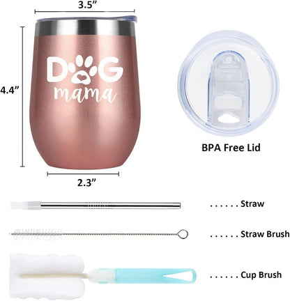 Thermobecher Dog Mama 350ml Vakuum Coffee to go Becher 12oz