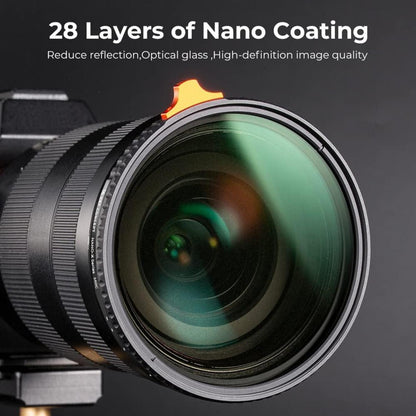 Filter 77mm Black-Mist 1/4&ND2-ND32 2 in 1 Multifunktionaler Black