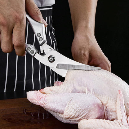 TIVOLI Profi Geflügelschere Edelstahl Haushaltsschere