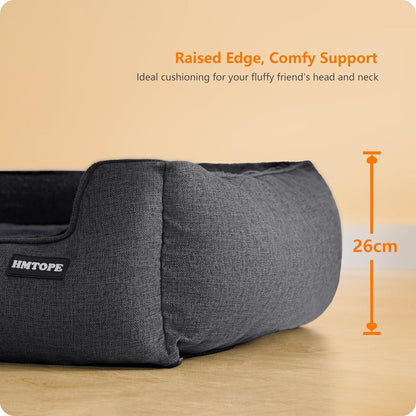 Hochwertiges Hundebett Hundekissen waschbar 110x86x26 cm