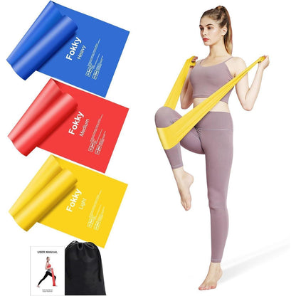 Widerstandsbänder Resistance Bands 3er-Set 1.5M/2M Lang
