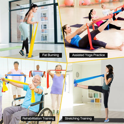 Widerstandsbänder Resistance Bands 3er-Set 1.5M/2M Lang